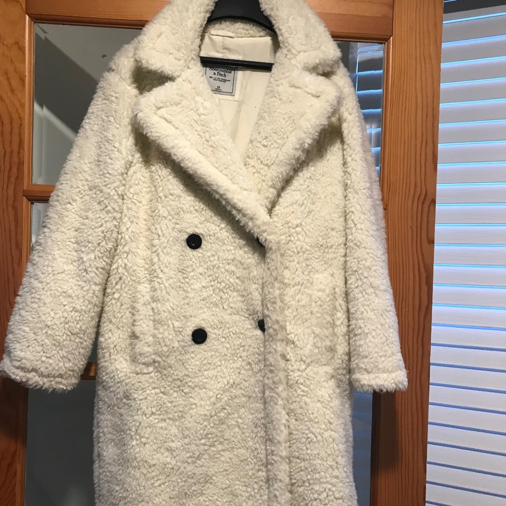 White Faux Fur coat